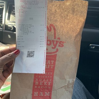 Arby's - The bag and receipt - Fast Food Near Me - Mount Pleasant, South Carolina Arby's - The bag and receipt - Fast Food Near Me - Mount Pleasant, South Carolina