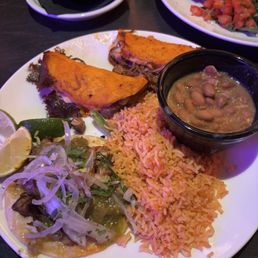 Tacos: birria and carnitas Tacos: birria and carnitas