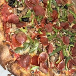 Sourdough Pizzeria - Large Supreme (minus the onions)