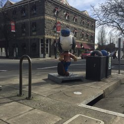 Railroad Square Historic District - Across the street from A'romas