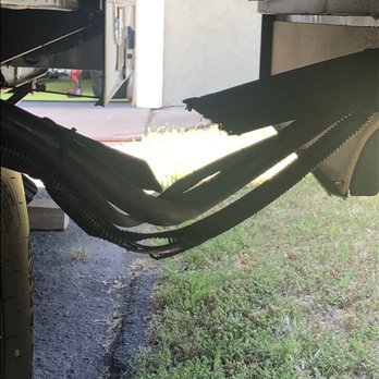Giant RV - Broken slide out wires shredded by the tires - RV Dealers Near Me - Murrieta, California Giant RV - Broken slide out wires shredded by the tires - RV Dealers Near Me - Murrieta, California