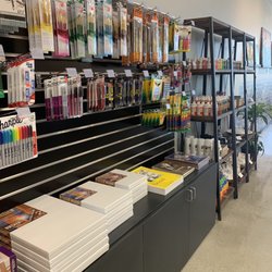 Alexandra's Art Studio - Art supplies available for purchase.