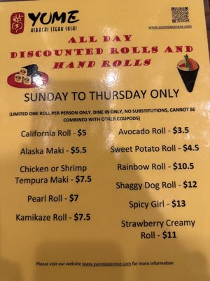 Menu photo 1 Yume Unionville, CT Menu photo 1 Yume Unionville, CT