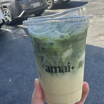 Amai Coffee - Mango sticky rice matcha - Coffee & Tea Near Me - Santa Monica, California