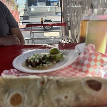 Taqueria La Hacienda - a taqueria sandwich on a paper plate - Mexican Near Me - Phoenix, Arizona