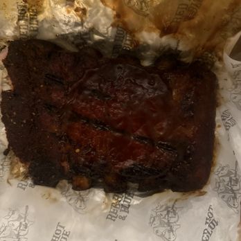 Red Hot & Blue - Burnt in the oven ribs - Barbeque Near Me - Laurel, Maryland