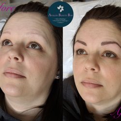 Avalon Beauty Bar - Microblading: before and after