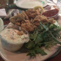 Fried oysters