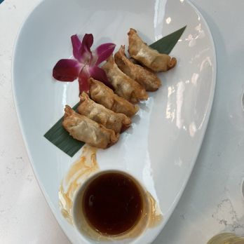 Mizu - Crispy fried pork and chicken dumplings (set of 6) - Sushi Bars Near Me - Denver, Colorado