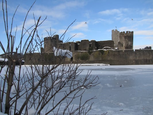 Caerphilly Castle by null
