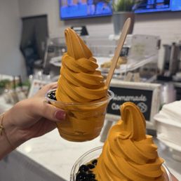Thai Tea soft serve