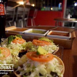 Bajarosha - Tostadas orden de 4 $ 80 pesos