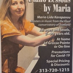 Piano Lessons By Maria