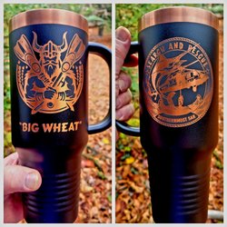 Etch This And That - New 40oz tumblers with handles. Great NEW colors! Create your own