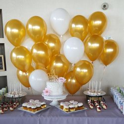 Balloonitude - Dessert Table Backdrop Baby Shower Balloons Bridal Shower Balloons