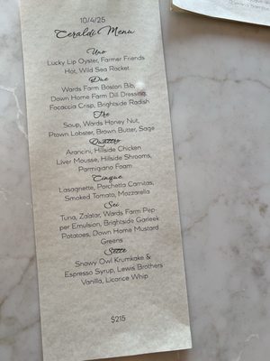 Menu photo 1 Ceraldi Provincetown, MA Menu photo 1 Ceraldi Provincetown, MA