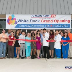 Frontline ER Dallas - Red Ribbon cutting