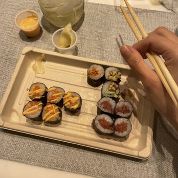 Temakase Hand Roll Bar - 2nd Ave - Cut rolls (originally a $35, 24 piece box) - Sushi Bars Near Me - New York, New York
