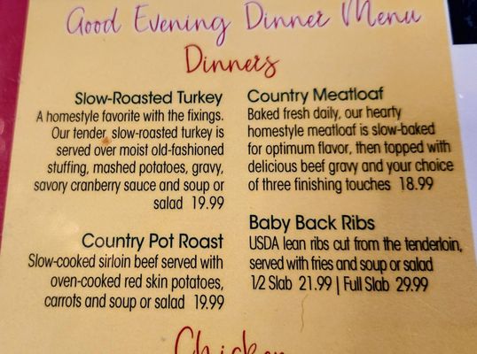 Menu photo 7 Holiday's Restaurant Ann Arbor, MI
