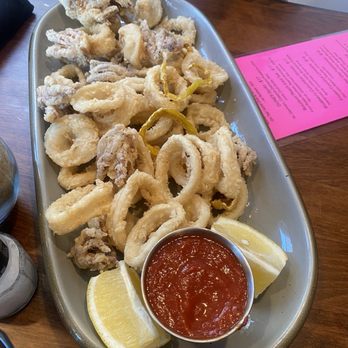 The Dunes - Fried Calamari- 09/13/2025 - Bars Near Me - Ocean Beach, New York