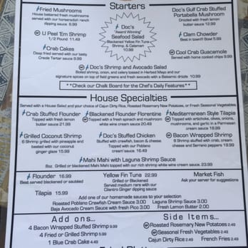 Doc's Seafood & Steaks - Seafood Near Me - Corpus Christi, Texas
