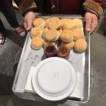 Sarabeth's Bakery - Biscuits w/ Peach/Apricot & Strawberry/Peach Preserves - Bakeries Near Me - New York, New York