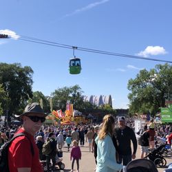 Minnesota State Fair Food Parade - Crowds