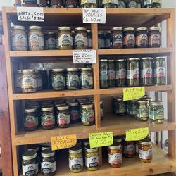 Jams, jelly's and honey.
