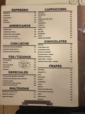 Menu photo 4 La Charamusca Adolfo Lopez Mateos, QUE