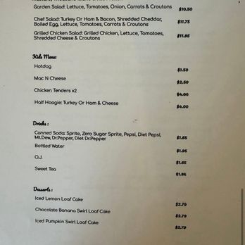 Birdies Place - menu - Salad Near Me - Brandywine, West Virginia Birdies Place - menu - Salad Near Me - Brandywine, West Virginia