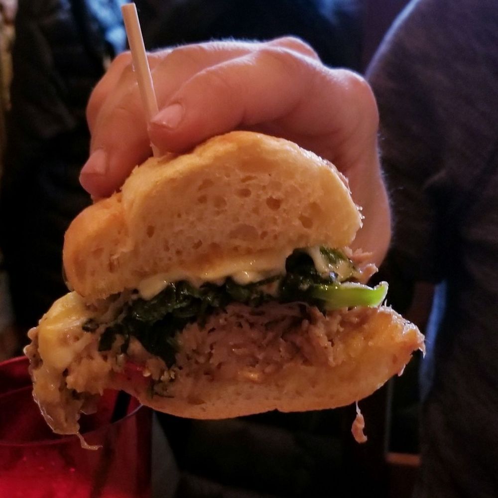 The Eagle OTR - My son enjoyed the pork sandwich - American Near Me - Cincinnati, Ohio The Eagle OTR - My son enjoyed the pork sandwich - American Near Me - Cincinnati, Ohio