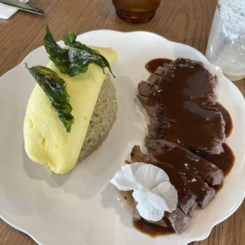 The Royale - Holy Chili Bomb Omurice with Sirloin Steak - Breakfast & Brunch Near Me - Pleasant Hill, California