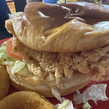 Somethin Sweet - Chicken fried chicken sandwich - American Near Me - Stilwell, Oklahoma Somethin Sweet - Chicken fried chicken sandwich - American Near Me - Stilwell, Oklahoma