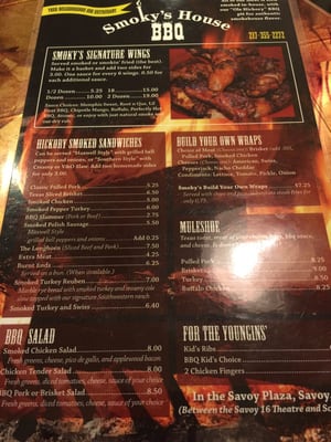 Menu photo 8 Smoky's House BBQ Savoy, IL Menu photo 8 Smoky's House BBQ Savoy, IL