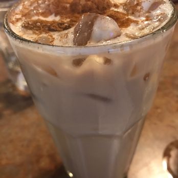 La Casa Bella - Iced Cappuccino with cinnamon - Italian Near Me - Brooklyn, New York