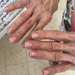 The ring finger is where they burnt my grandmas nail & the way they ripped her nails apart The ring finger is where they burnt my grandmas nail & the way they ripped her nails apart