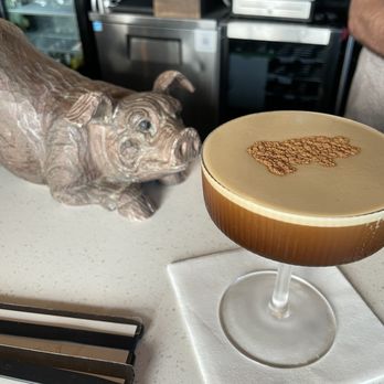 Coolinary - Espresso Martini with house made cinnamon simple syrup & fresh Oceana Coffee espresso - New American Near Me - Palm Beach Gardens, Florida