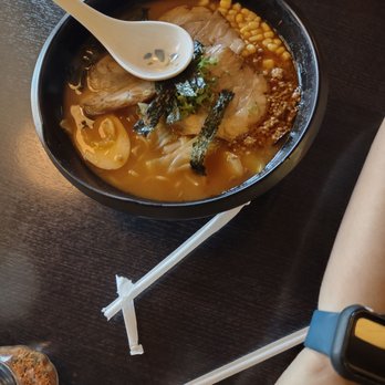 Rockin' Ramen - The Blackend garlic Ramen. - Ramen Near Me - Temecula, California