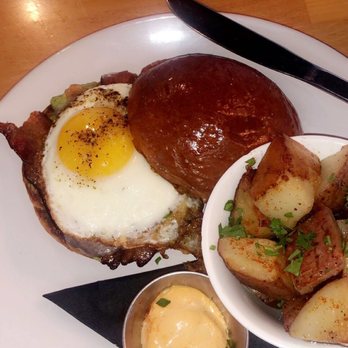 MIAM Cafe - "Le" Breakfast Sandwich. side of Home Fries - Sandwiches Near Me - Miami, Florida