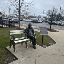 Aurora Public Library District - Santori Library - Cute statue outside