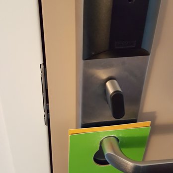 Hyatt House Chicago/Evanston - Deadbolt won't work without pulling up as hard as you can on the door. - Venues & Event Spaces Near Me - Evanston, Illinois Hyatt House Chicago/Evanston - Deadbolt won't work without pulling up as hard as you can on the door. - Venues & Event Spaces Near Me - Evanston, Illinois