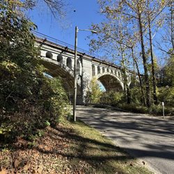 White Lick Creek Trail - Haunted Bridge along trail