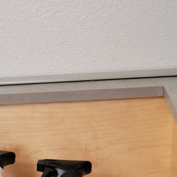 Molding not attached Molding not attached