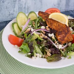 Blackened Salmon Salad