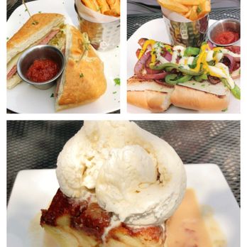 Papa's Place - Ciabatta muffuletta, andouille po'boy and bourbon bread pudding 3 - Comfort Food Near Me - Clovis, California