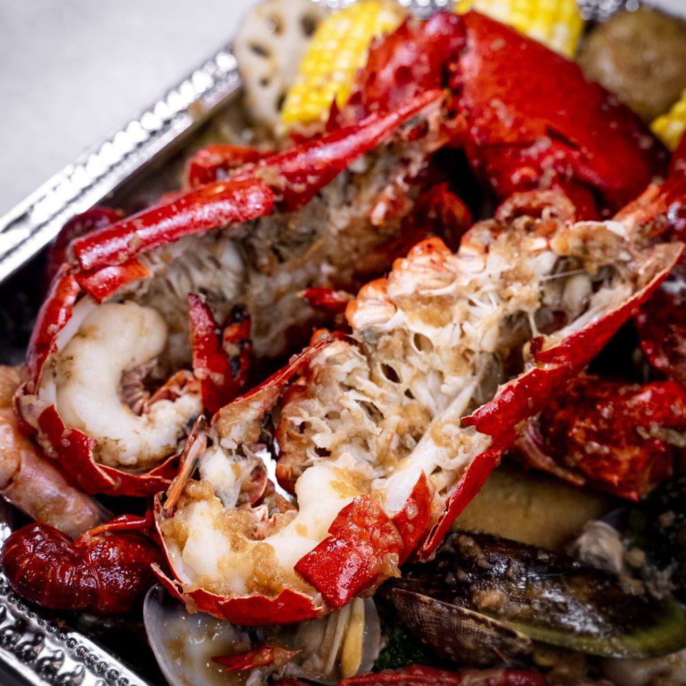 Meet Sushi & Boil - a lobster and corn on the cob - Seafood Near Me - Toronto, Ontario Meet Sushi & Boil - a lobster and corn on the cob - Seafood Near Me - Toronto, Ontario