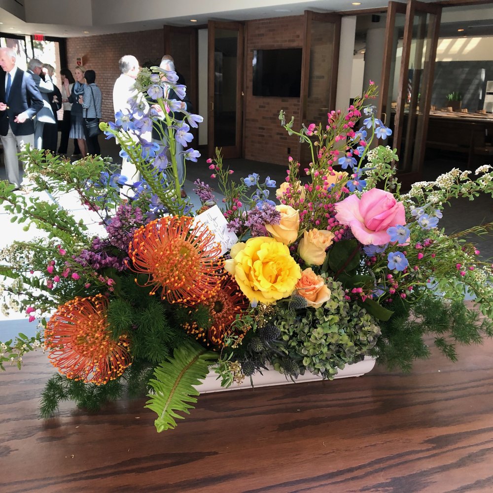 Flowers for a memorial