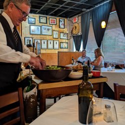 Marcello's Ristorante - Mark our wait staff making Caesar salad table side