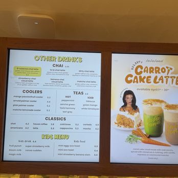 La La Land - Menu - Coffee & Tea Near Me - Newport Beach, California