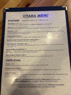 Menu photo 1 Utara Brewing Co Sandpoint, ID Menu photo 1 Utara Brewing Co Sandpoint, ID